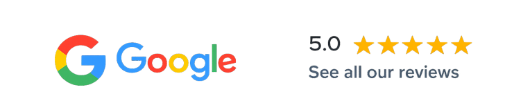 Google reviews: 5.0 stars